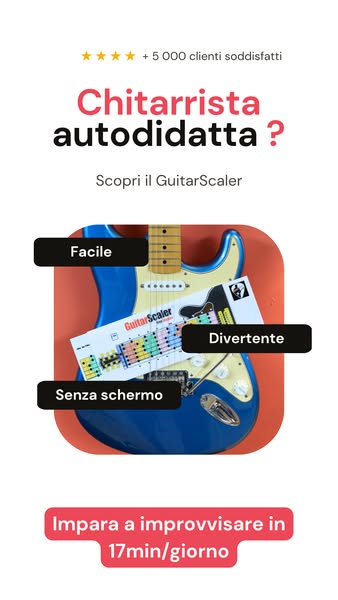 Oltre 5.000 chitarristi soddisfatti