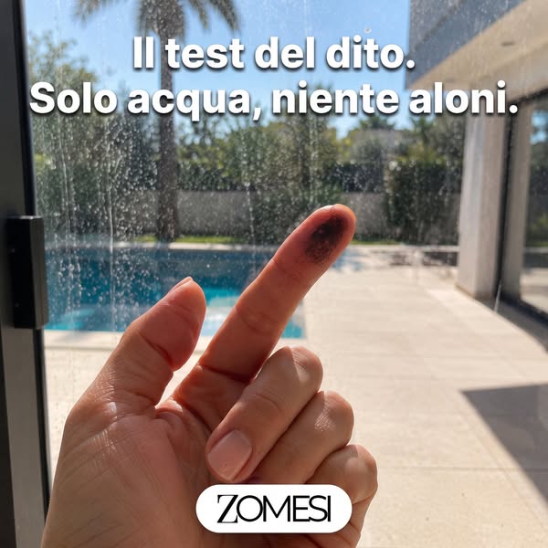 Il panno magico che pulisce con l'acqua