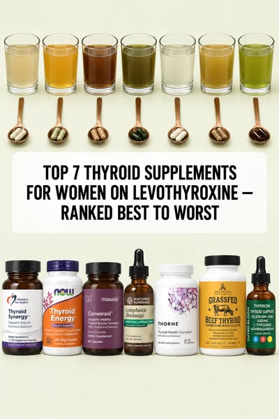 I Tested 7 Thyroid Supplements