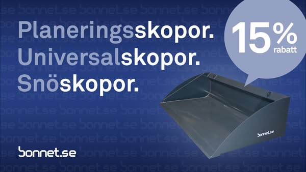 15% på samtliga skopor - bonnet.se