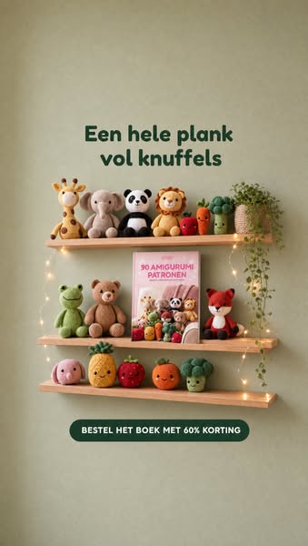 Het fysieke Amigurumi Patronen boek