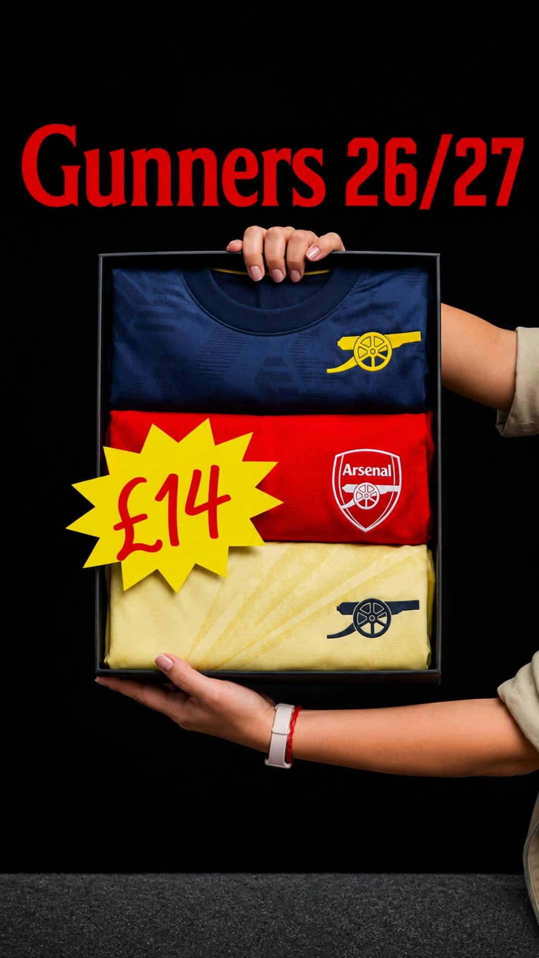 THE NEW SEASON TRIO – £14 EACH
