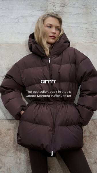 Back in stock: Moment Puffer Jacket
