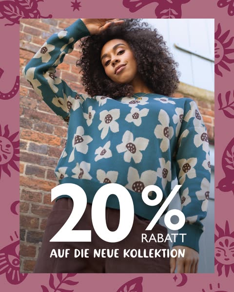 20 % Rabatt auf Damenmode