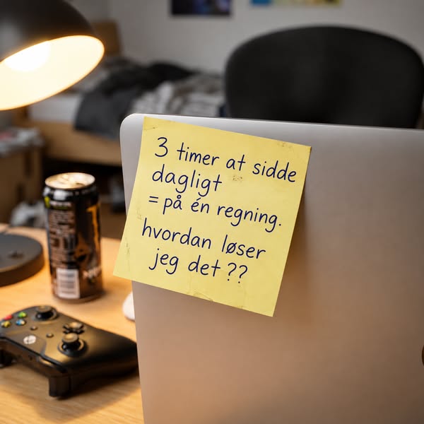 Sidder du meget? Giv din krop mere komfort.