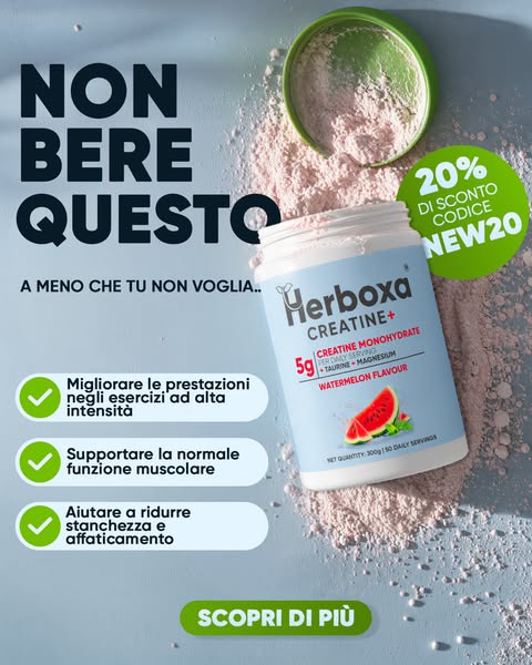 Pensi ancora che la creatina sia solo per bodybuilder?