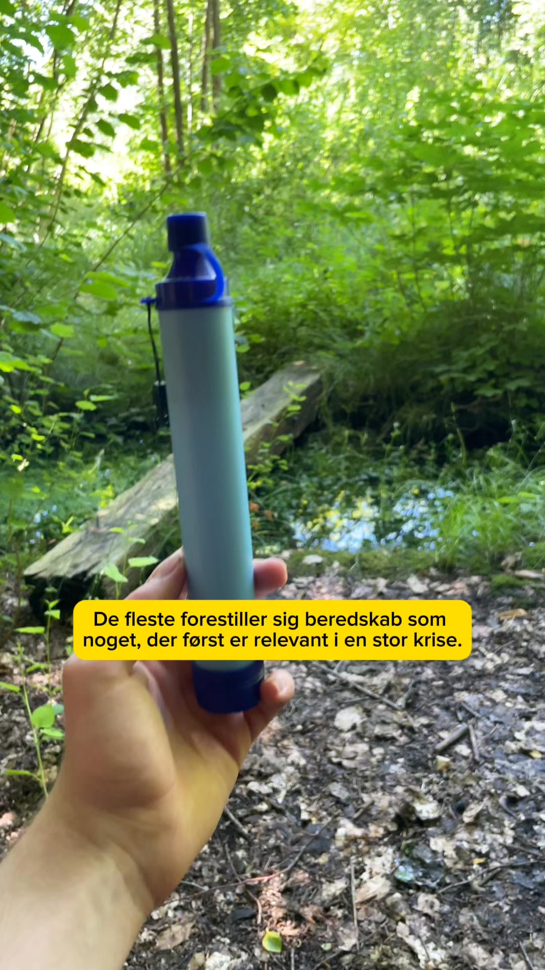 Det starter ikke med en krise