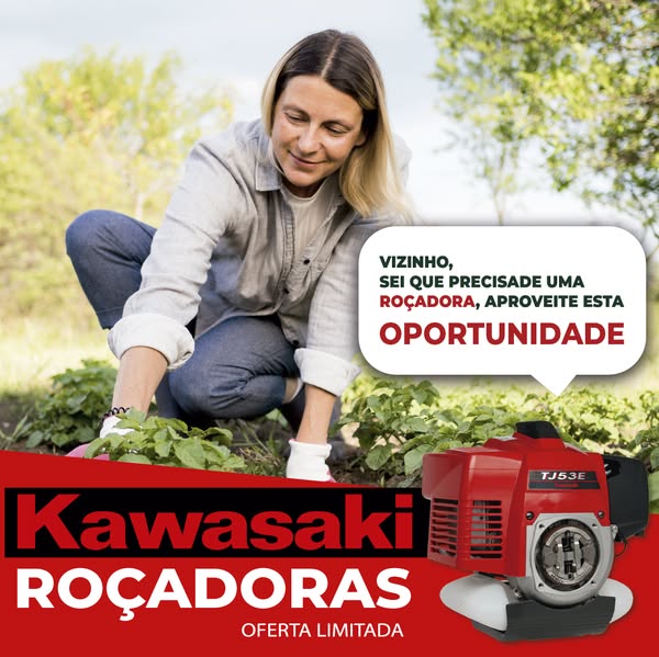 Oportunidade Roçadora Kawasaki