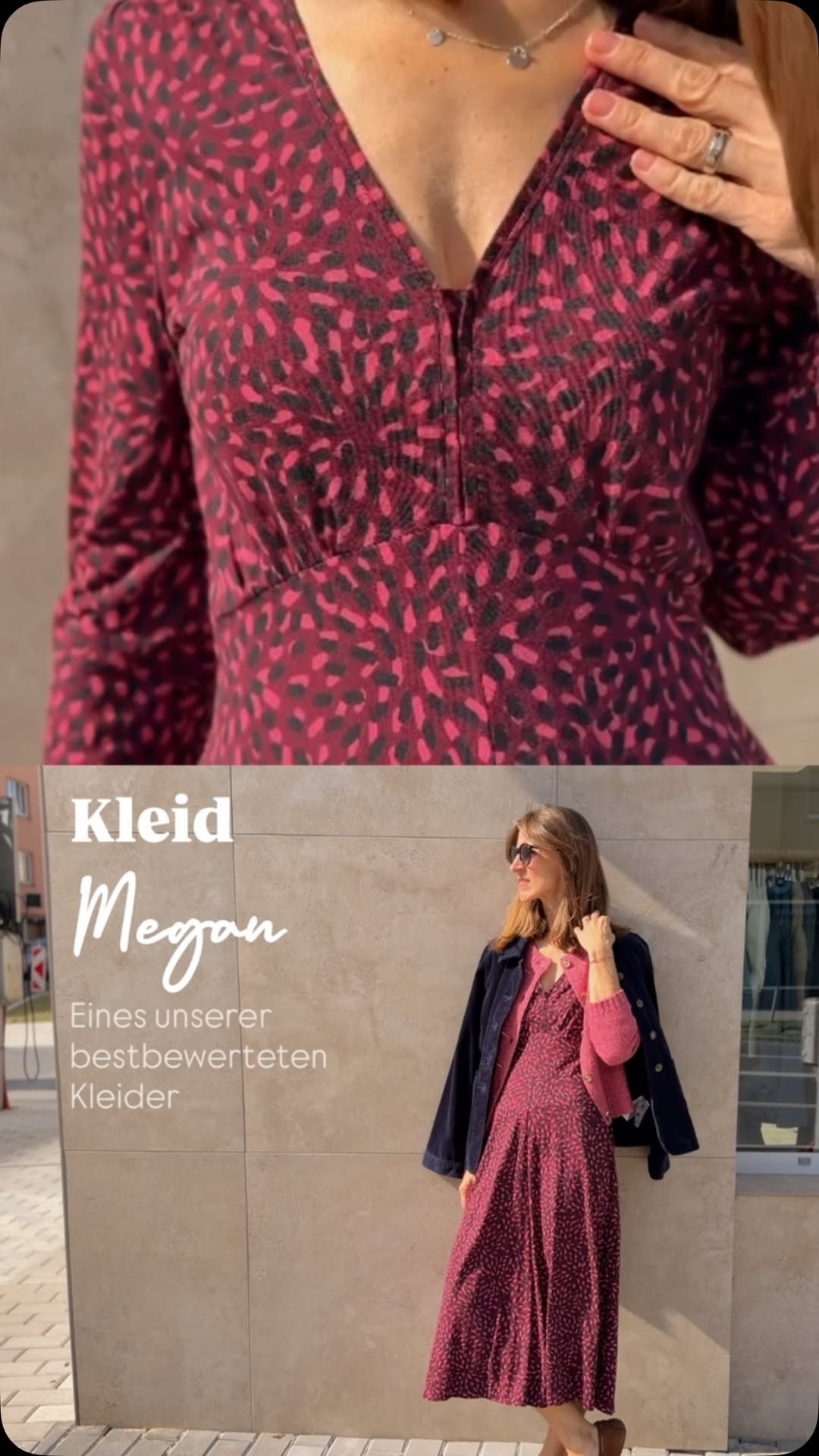 Kleid Megan - natürliche Materialien