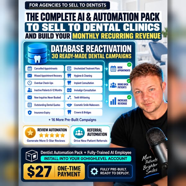 I'll trade you the Med Spa automation pack for $27 today