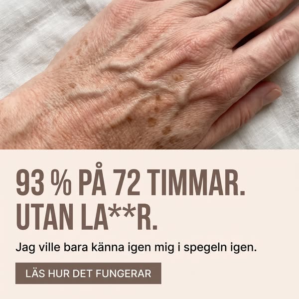 Åldersfläckar under lupp