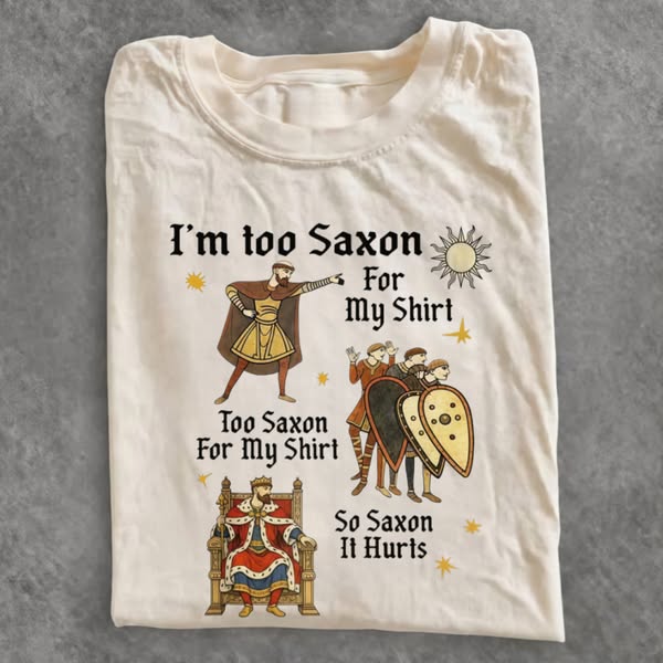 Magmoo Funny Anglo Saxon T-shirt
