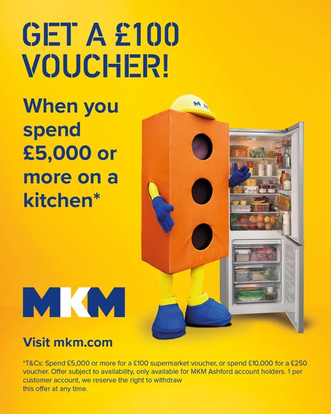 Visit the MKM Ashford showroom to start planning.