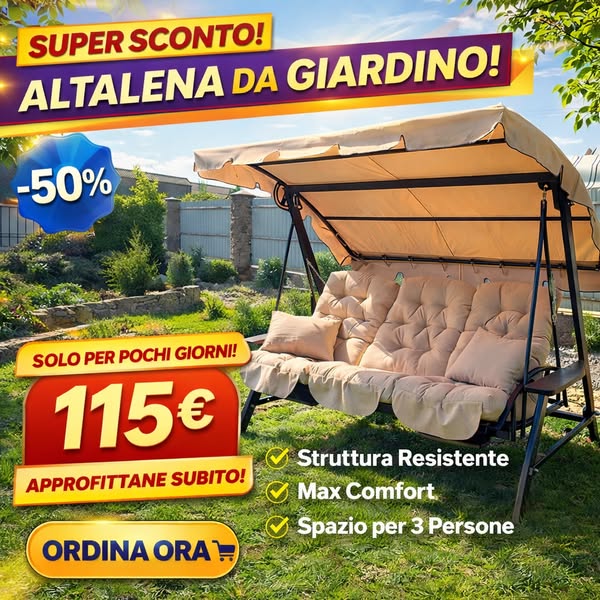 Quantità limitate, non lasciartelo scappare