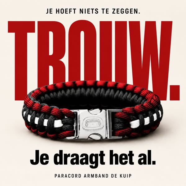 Draag De Kuip. Iedere dag.