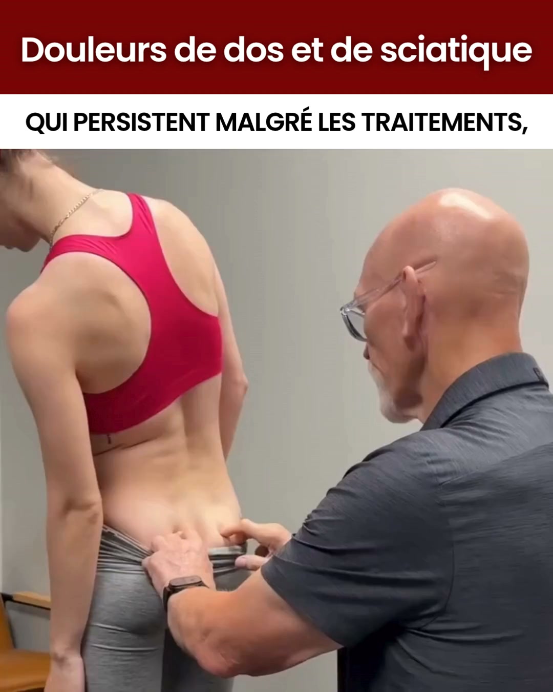 Mal de dos ou sciatique ?