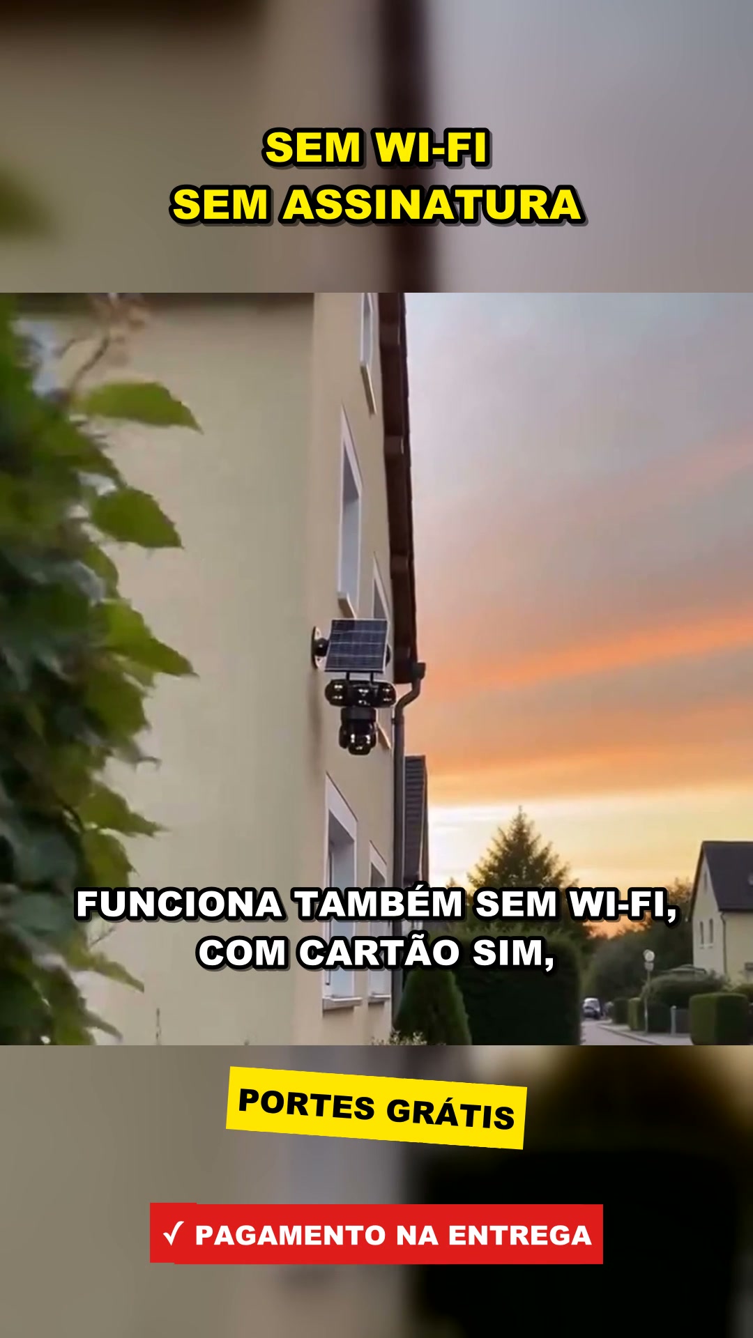 QUINTAL VIGIADO À NOITE