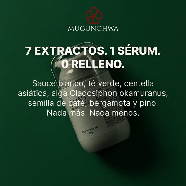 7 extractos, 1 sérum