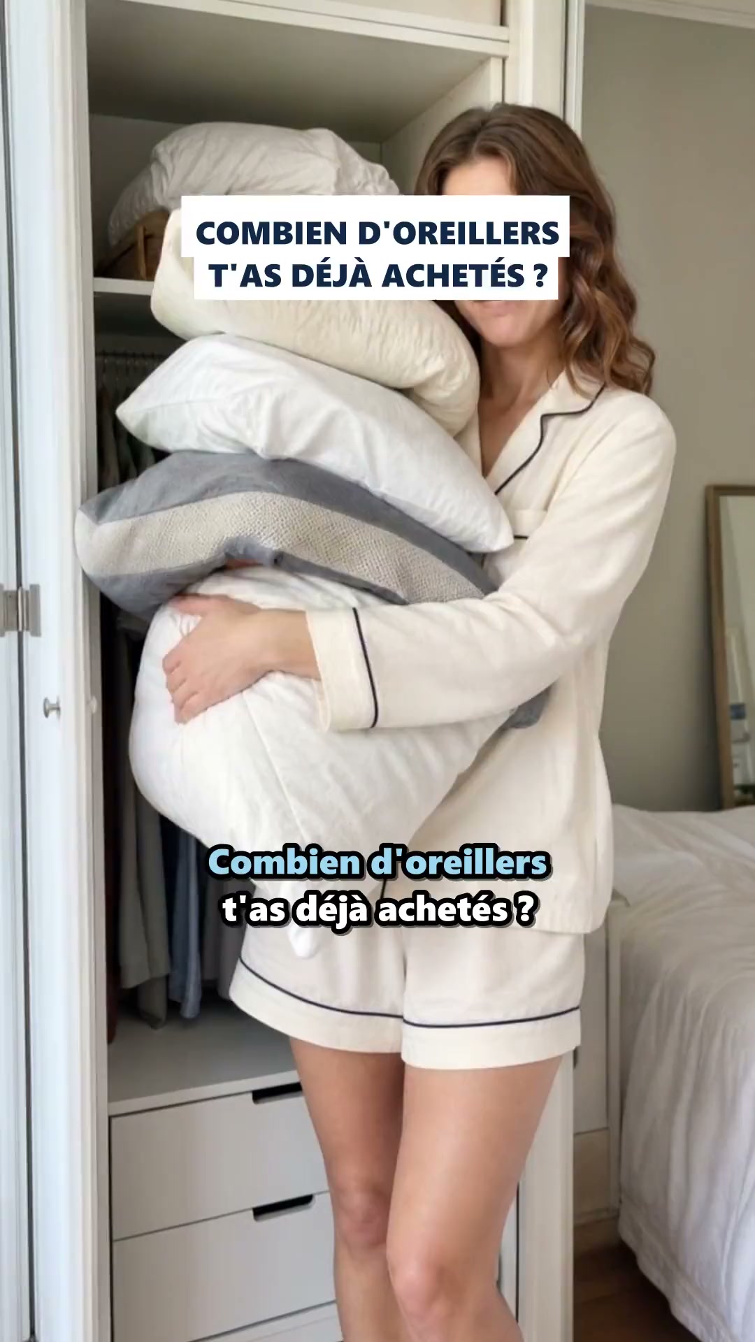 Combien d’oreillers t’as déjà achetés ?