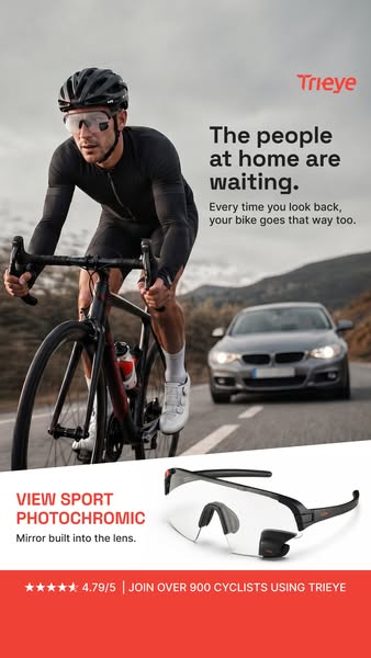 Eyewear with integrated rearview mirror