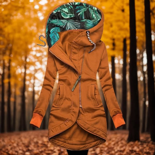 Un cappotto per la pioggia e il freddo