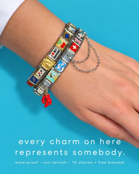 Buy 10 Charms. Bracelet = FREE