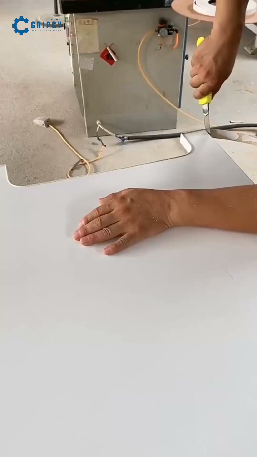 Still filing metal edges by hand?