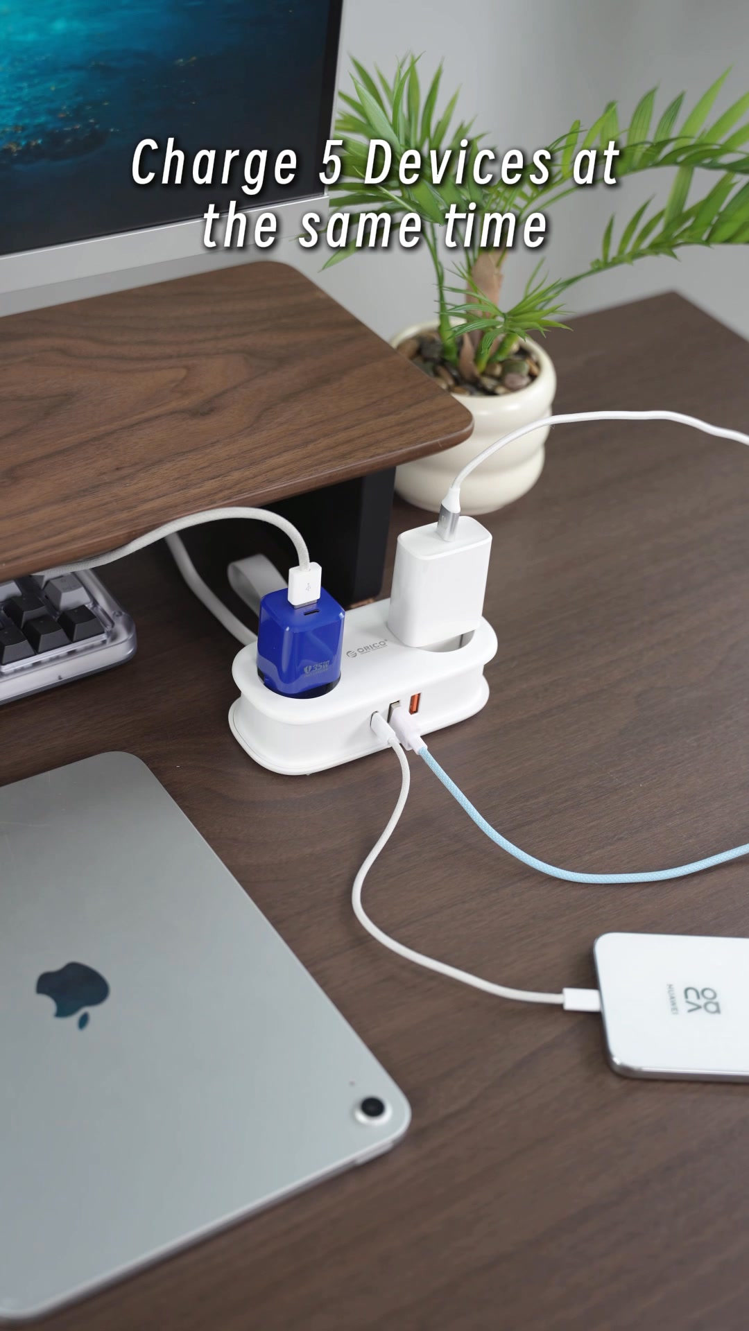 5-in-1 Power Solution Description: High Quality & Fast Charging.
