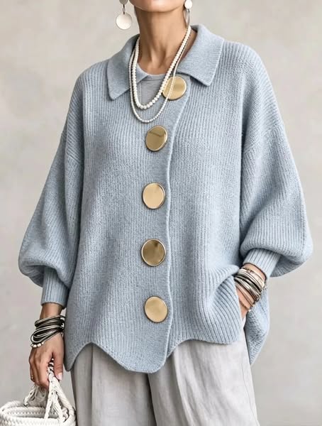 CÁRDIGAN ISIDORA | Elegancia Oversize (-60%)