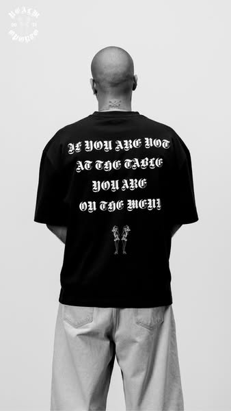 “MENU” T-SHIRT