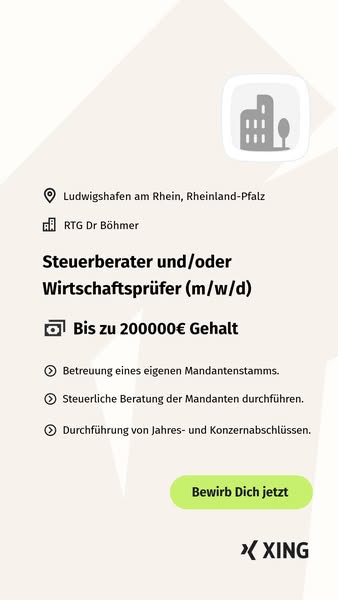 Nur wenige Klicks zum neuen Job