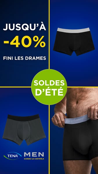ALERTE SOLDES D’ÉTÉ: Jusqu'à -40%