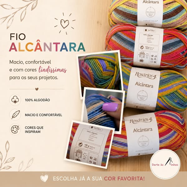 � Descubra todas as cores do Alcântara