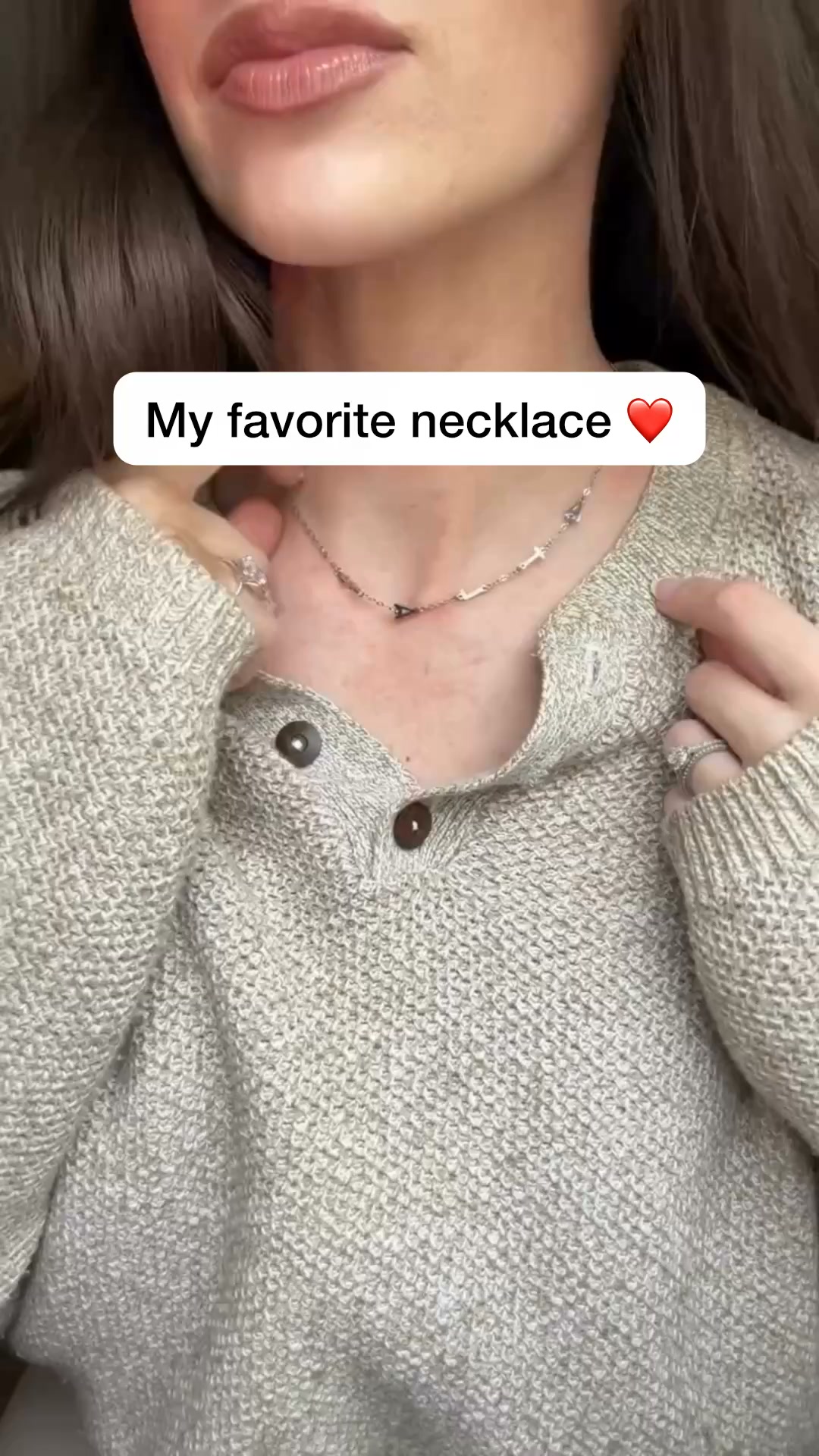 Customize your necklace with up to 6 letters/symbols
