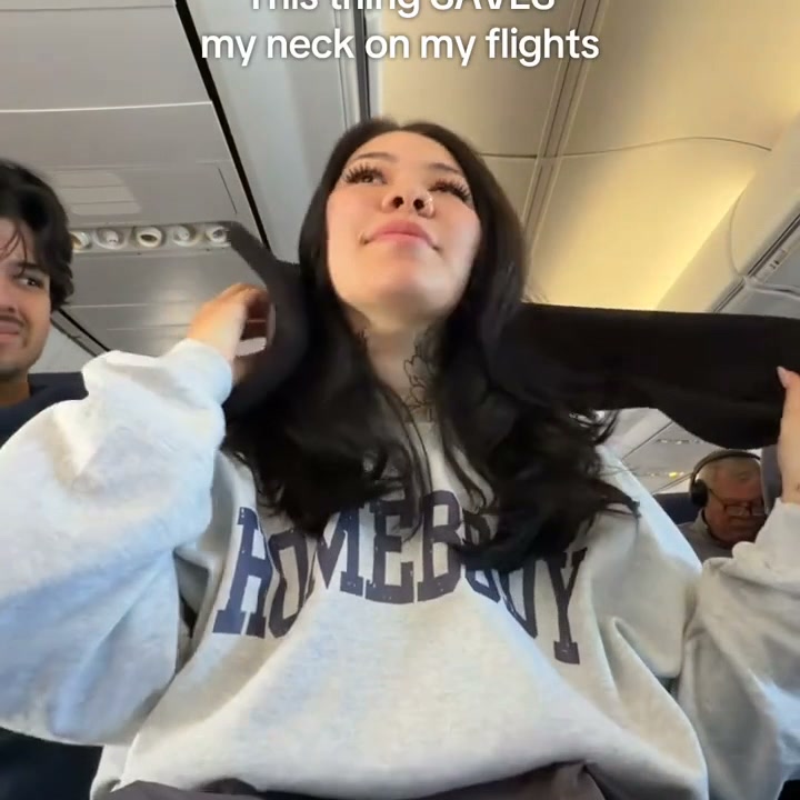 Fini la tête qui bascule en avion!