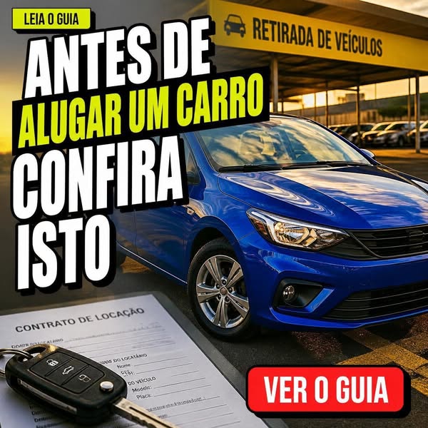 Aluguel de carro: o que você precisa saber