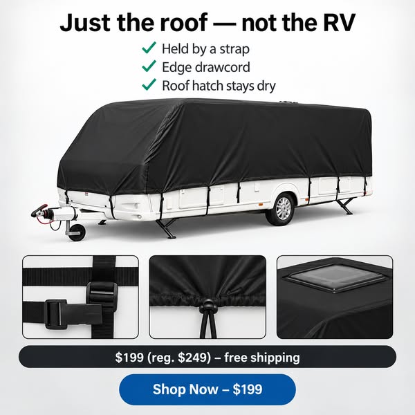 Cover the Roof. Not the Whole RV.