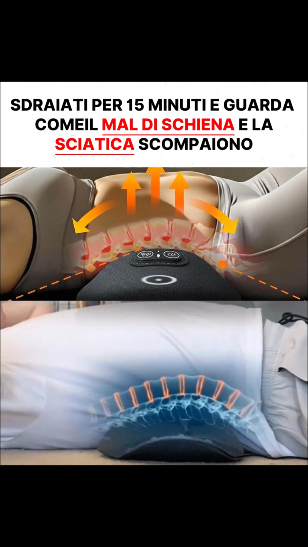 Fai il primo passo verso la fine del dolore