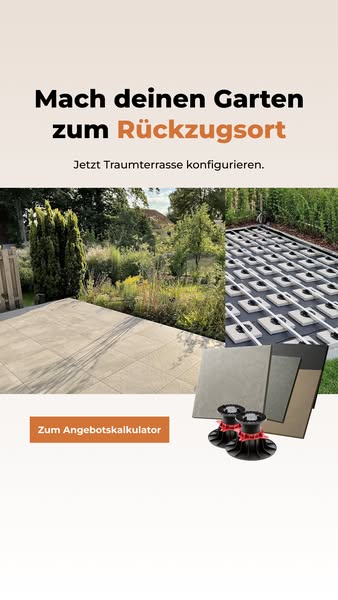 Deine Traumterrasse – in 2 Minuten kalkuliert