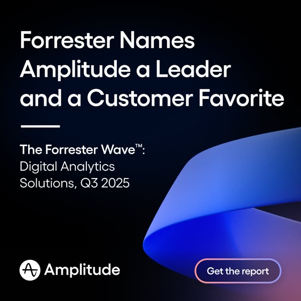Amplitude: A Leader & Customer Favorite