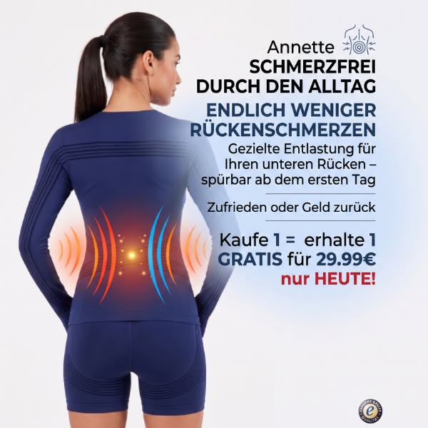 Damen Kompressions T-Shirt mit Rückenunterstützung | CelluLisse