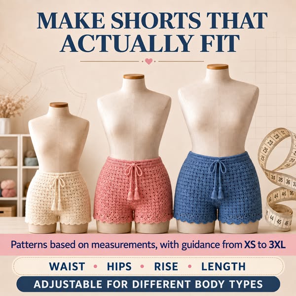 50 Crochet Shorts