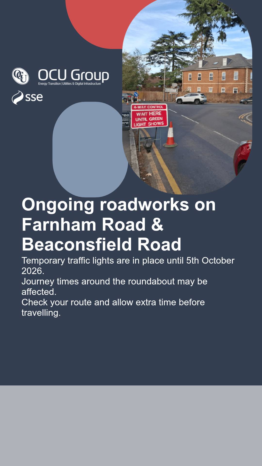 Upcoming roadworks