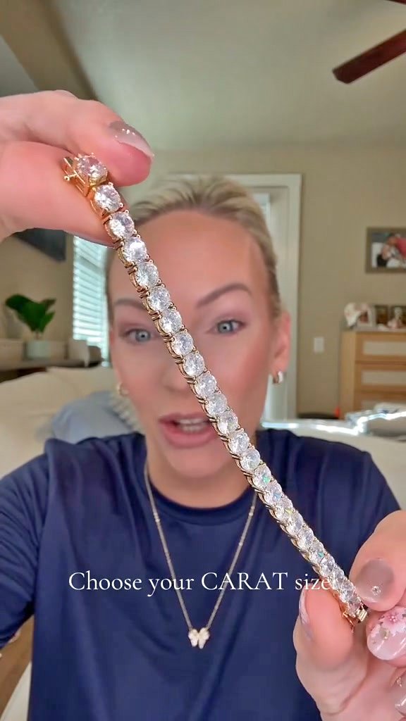 Moissanite Tennis Bracelet