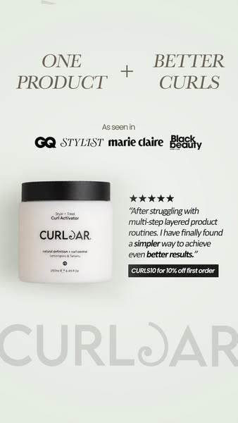 Curl Jar | Simple Curl Care.