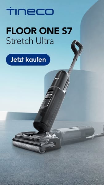 Tineco FLOOR ONE S7 STRETCH!