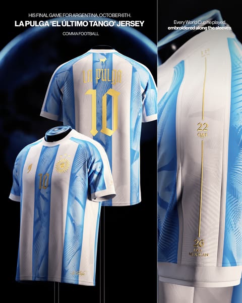Messi Retirement Jersey