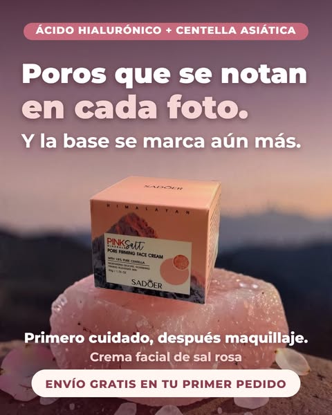 Sal rosa + centella asiática