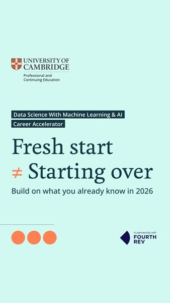 Cambridge PACE | Data Science with Machine Learning & AI
