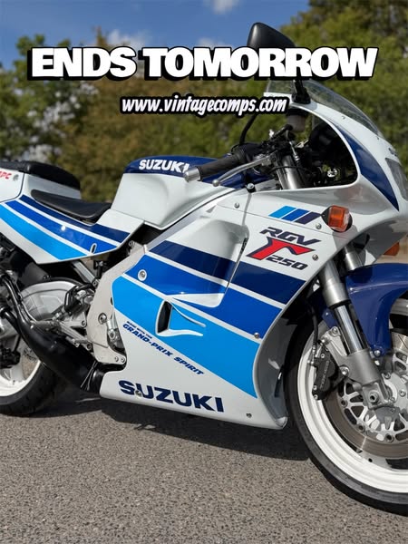 ENDS TOMORROW - WIN THIS RGV250